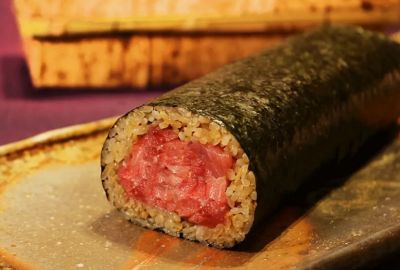 ＜鮨 銀座おのでら＞【店頭受取／新宿】【恵方巻】やま幸本まぐろ贅沢巻　１本　２月３日（火）午後２時～午後５時受け取り