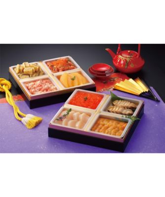 ＜歌津小太郎＞【大歳の市】漁師めし　海鮮おせち二段重