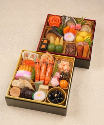 ＜柿安ダイニング＞【店頭受取おせち／銀座】【柿０２】おせち　和二段重　１２月３１日（水）午前１０時～午後４時お受け取り