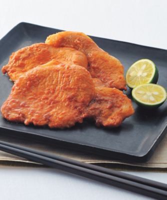 【父の日】１０４．＜精肉あづま＞「高座豚」ロース赤味噌漬・塩麹漬・醤油麹漬詰合せ