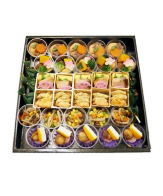 ＜ゆしま扇＞【店頭受取／日本橋】和風オードブル　１２月２６日（金）午後３時～午後６時お受け取り【仕事納めオードブル】