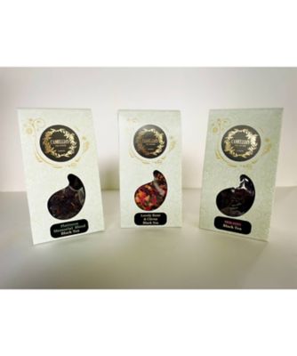 ＜Camellia’s Tea House London＞★人気ブレンド紅茶３種セット（ミカド箱＋プラチナメモリアルブレンド箱＋ラブリーローズ＆シトラス箱）