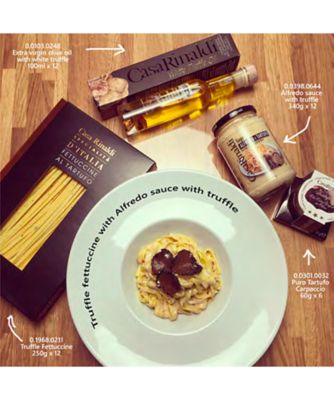 ★ＣａｓａＲｉｎａｌｄｉ　イタリア産黒トリュフスライスエクストラバージンオリーブ漬け