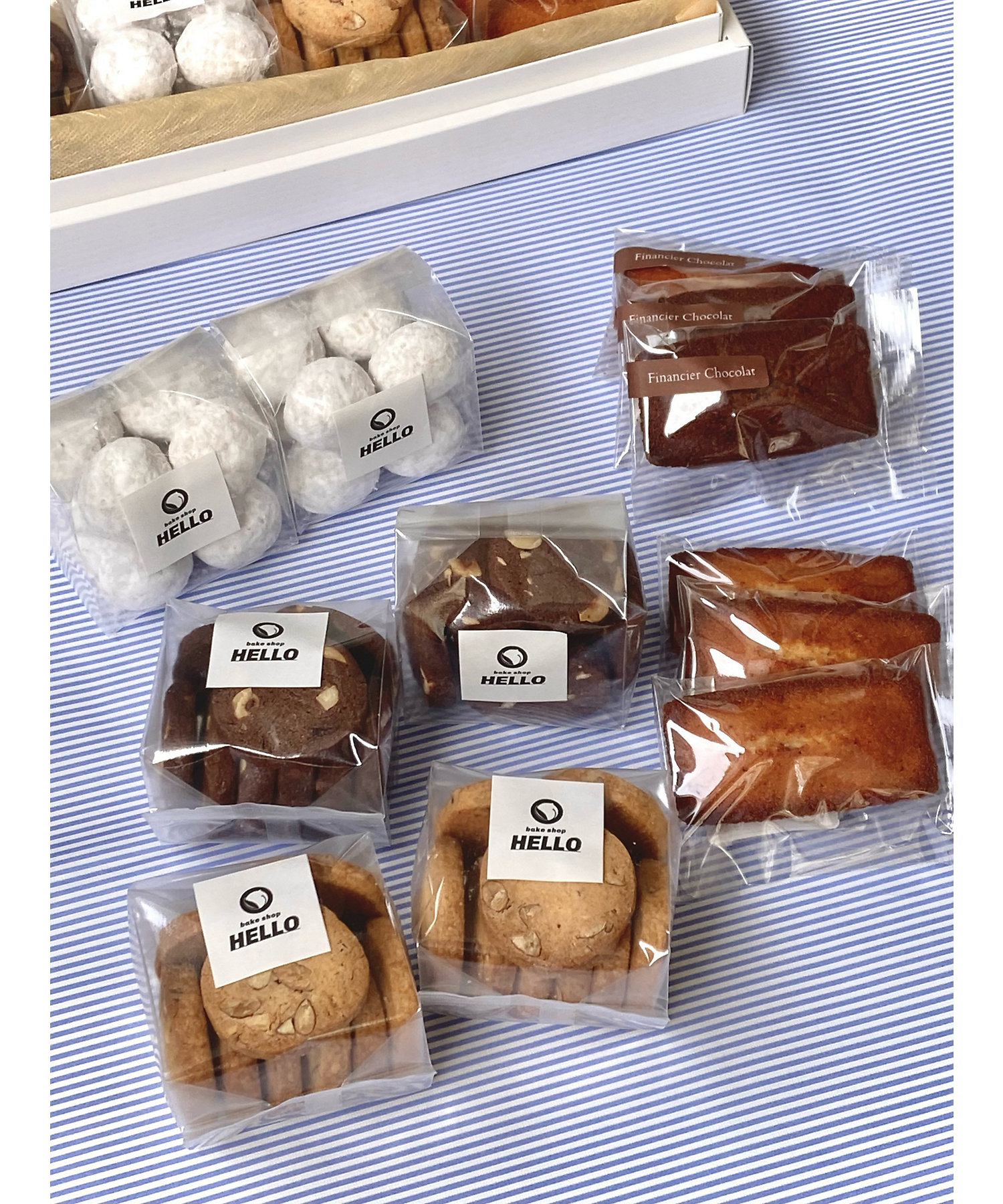 ☆クッキー&フィナンシェ詰合せ | bake shop HELLO/ベイク ☆クッキー&フィナンシェ詰合せ | bake shop HELLO/ベイク