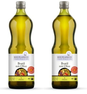＜BIOPLANETE＞★９１６ｇ×２本セット　有機オリーブ＆ひまわりフライングオイル