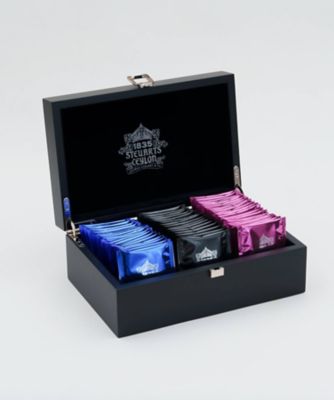 ＜George Steuart Tea＞★ミニキーパーセット木箱（ティーバッグ３種×２０個）