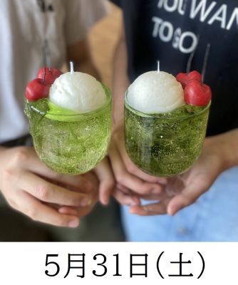 ＡＴＭｉＣ　ＣＡＮＤＬＥ/アトミック　キャンドル ★【店頭イベント／日本橋】５月３１日（土）予約制　クリームソーダキャンドル　ワークショップ