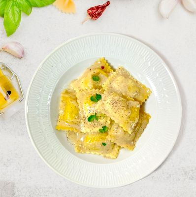 ＜ブォングスタイオ＞★イタリア食材をふんだんに使ったラビオリ３種セット（ゴルゴンゾーラ味含む）