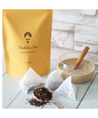＜Moksha Chai＞【星ヶ丘スコパおまとめ】★レンジｄｅチャイ　ロイヤルマサラ　ティーバッグ　