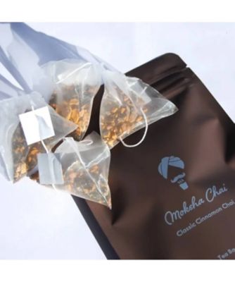 ＜Moksha Chai＞【星ヶ丘スコパおまとめ】★レンジｄｅチャイクラシック　シナモンチャイ　　ティーバッグ　