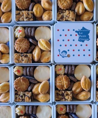＜Le Petit Citron＞【フランス展おまとめ】★サブレ缶「Ｌｅ　Ｐｅｔｉｔ　Ｃｉｔｒｏｎ」