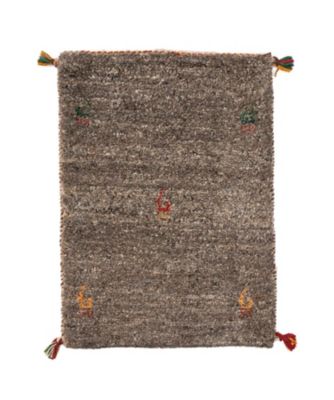 【SALE】三越伊勢丹オンラインストア ペルシャ手織りギャッベ ミニサイズ 12 M2647 インテリア・エクステリア【三越伊勢丹/公式】