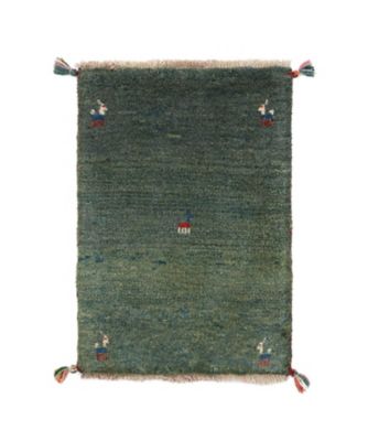 【SALE】三越伊勢丹オンラインストア ペルシャ手織りギャッベ ミニサイズ 12 M2654 インテリア・エクステリア【三越伊勢丹/公式】