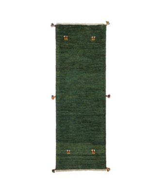 【SALE】三越伊勢丹オンラインストア ペルシャ手織りギャッベ ロングマットMサイズ 5 G1636 インテリア・エクステリア【三越伊勢丹/公式】