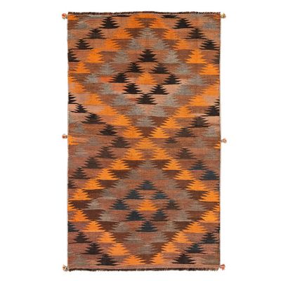 【SALE】三越伊勢丹オンラインストア ペルシャ手織りキリム ラグMサイズ 2 k894 インテリア・エクステリア【三越伊勢丹/公式】