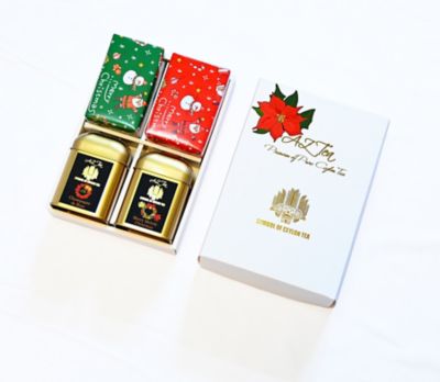 AZ Tea/AZ Tea クリスマス限定紅茶2種とシュトーレンとセイロン島のクリスマスケーキのセット お茶・紅茶【三越伊勢丹/公式】