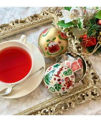DEMMERS TEEHAUS/デンメアティーハウス クリスマスボール缶セット(クグロフ & ツリー) お茶・紅茶【三越伊勢丹/公式】