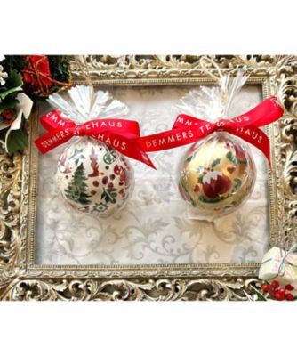 ☆クリスマスボール缶セット（クグロフ＆ツリー） | DEMMERS TEEHAUS