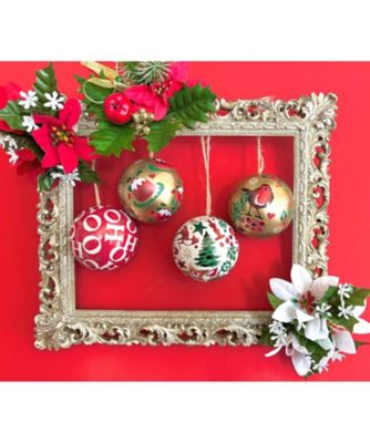 クリスマス タッセル 3点セット ☆クリスマスボール缶セット（クグロフ＆ツリー） | DEMMERS TEEHAUS