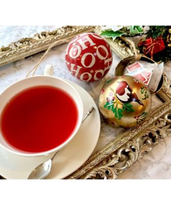 DEMMERS TEEHAUS/デンメアティーハウス クリスマスボール缶セット(ロビン & グリーティング) お茶・紅茶【三越伊勢丹/公式】