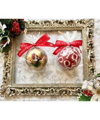 ☆クリスマスボール缶セット（ロビン＆グリーティング） | DEMMERS