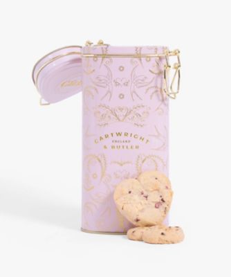 ＜CARTWRIGHT & BUTLER＞【焼き菓子博おまとめ】★ラズベリー＆ホワイトチョコレートビスケット・ハート缶
