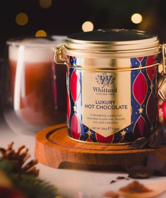 ＜Whittard of Chelsea＞【外国展クリスマスおまとめ】★ラグジュアリーホットチョコレート　キャニスター缶　２００ｇ