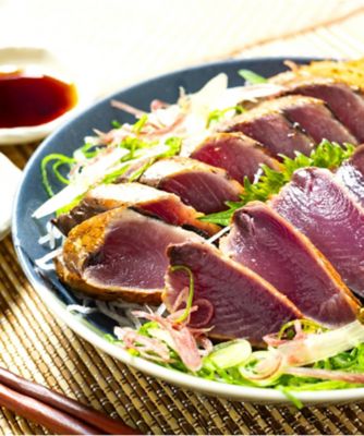 高知/ミヤカン鮮魚/ミヤカンセンギョ 燻香IBUSHIGA藁焼き鰹たたき(1節) 魚介類【三越伊勢丹/公式】