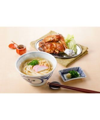 ＜香川/紀州屋＞★【産直】讃岐うどん＆骨付鶏セット