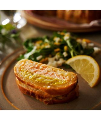 ★サーモン・アン・クルート　～ポワローとグリエールの香り～