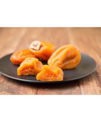 ＜福島/種まきうさぎ＞★【産直】福島県産　五十沢のあんぽ柿　８個