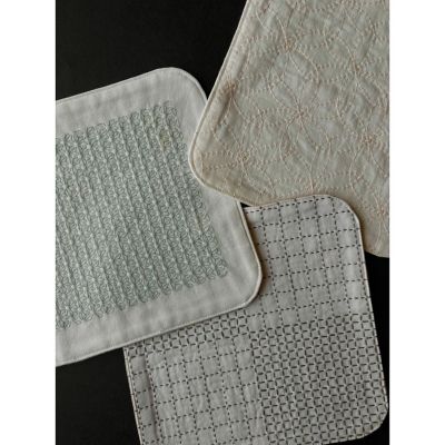 ☆刺し子キット＜美しく刺すための3柄＞ステップアップセット | nuu