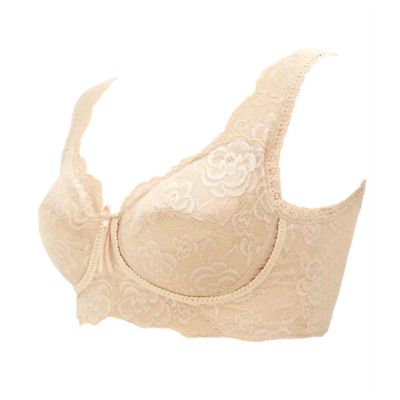 ＜yauco（Women/大きいサイズ）＞★ブルーメリアブラジャー（ＹＴＡ２５Ｇ）