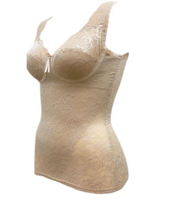 ＜yauco（Women/大きいサイズ）＞★ブルーメリアボディシェイパー（ＹＴＰ２５Ｇ）