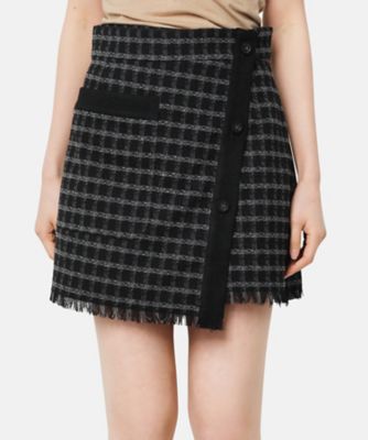 Check Tweed Skort | LE CIEL BLEU (Women)/ルシェル  