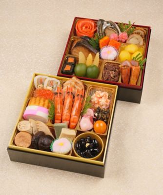 ＜柿安ダイニング＞【店頭受取おせち／新宿】おせち　和二段重　１２月３１日（水）午前１１時～／午後２時～お受け取り