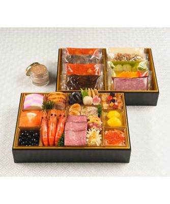 ＜柿安ダイニング＞【店頭受取おせち／新宿】迎春おせちと贅沢惣菜セット　１２月３１日（水）午前１１時～／午後２時～お受け取り