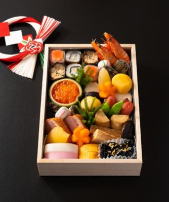 ＜有職＞【店頭受取おせち／新宿】一段重　１２月３１日（水）午前１１時～／午後２時～お受け取り