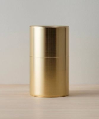 EN TEA/エンティー 開化堂　茶筒　真鍮２００ｇ