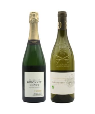 ＜銀座三越テイスティングカウンター＞シャンパーニュ＆フランス白ワインセット