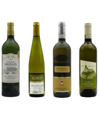 ＜銀座三越テイスティングカウンター＞フランス、イタリア白ワイン４本セット