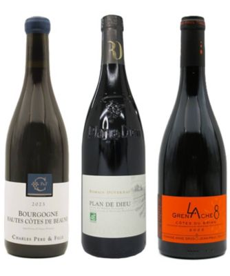 ＜銀座三越テイスティングカウンター＞７０９【年内届】フランス赤ワイン３本セット【福袋】