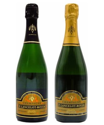 ＜銀座三越テイスティングカウンター＞ランスロ　ロワイエ　シャンパーニュ２本セット
