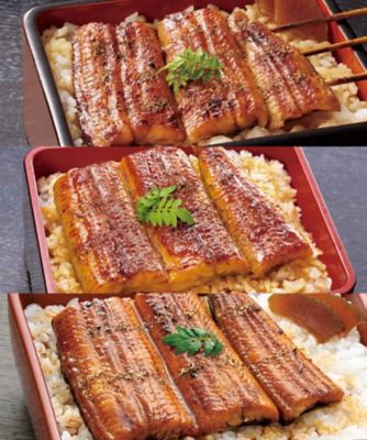【SALE】三越伊勢丹オンラインストア 43518055国産うなぎの蒲焼食べくらべ 調理済み食事、主菜【三越伊勢丹/公式】