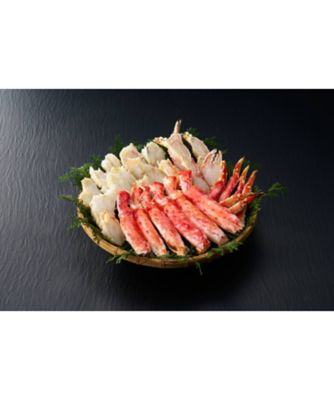 ４９９【１月中旬届】１９２８１ボイルタラバガニ半むき身詰合せ　３００ｇ×３パック【福袋】