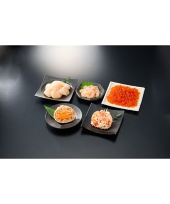【SALE】三越伊勢丹オンラインストア 43018379北海道産 海鮮5種セット 食品【三越伊勢丹/公式】