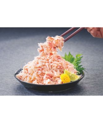 【SALE】三越伊勢丹オンラインストア 22051 北海道産ボイルおおずわい蟹ほぐし身 食品【三越伊勢丹/公式】
