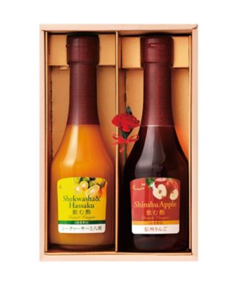 ＜ＯＳＵＹＡ＞【母の日】母の日おすすめ飲む酢デザートビネガー詰合せ（造花付き）