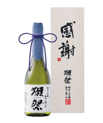 【父の日】＜獺祭＞獺祭　純米大吟醸　磨きニ割三分　感謝木箱入り
