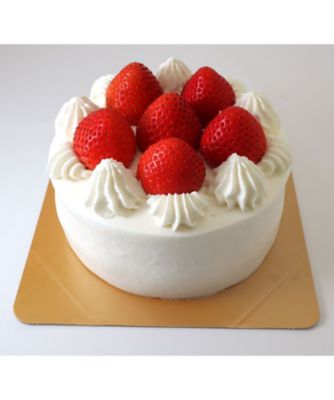 ＜日本橋 千疋屋総本店＞【店頭受取／銀座】苺ショートケーキ　４号サイズ